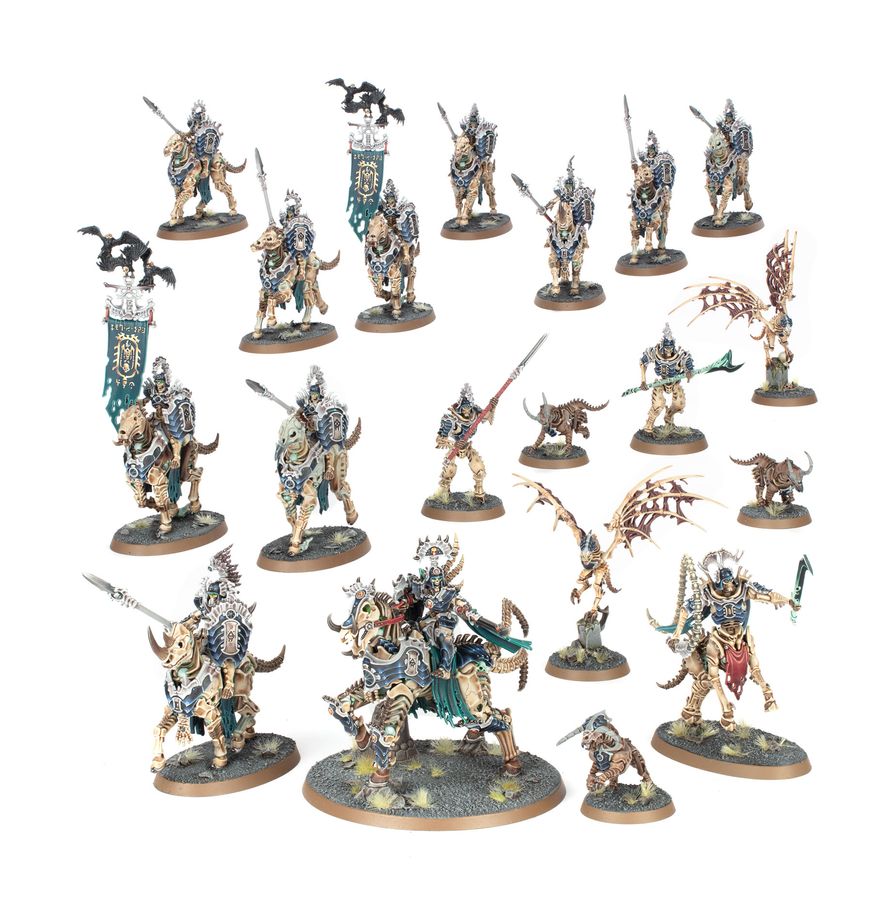 Warhammer Age of Sigmar Spearhead: Ossiarch Bonereapers – Kavalos Vanguard 70-943