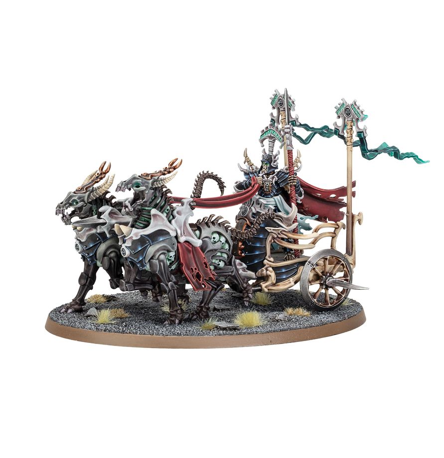 Warhammer Age of Sigmar Liege-Kavalos on War Chariot 94-36