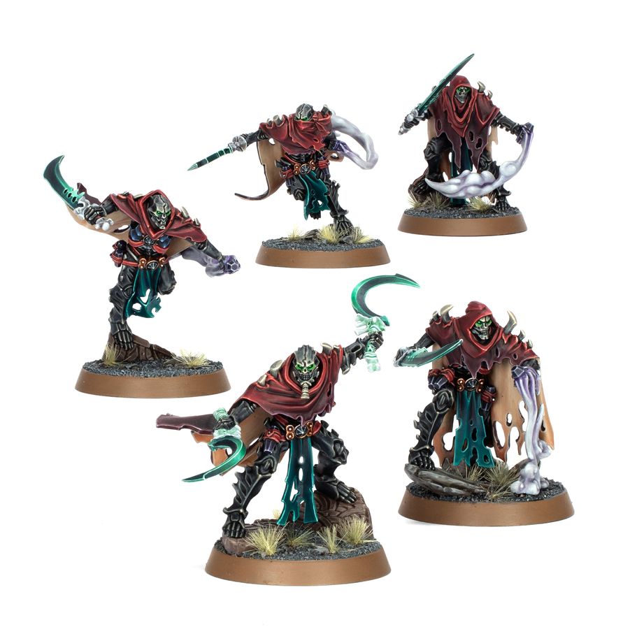 Warhammer Age of Sigmar Ossiarch Bonereapers: Mortis Reapers 94-37