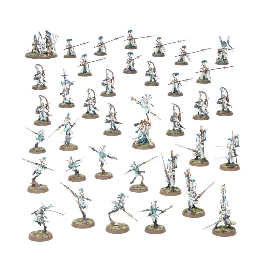Warhammer Age of Sigmar Battleforce: Lumineth Realm-Lords - Iliathan Warhost 87-42