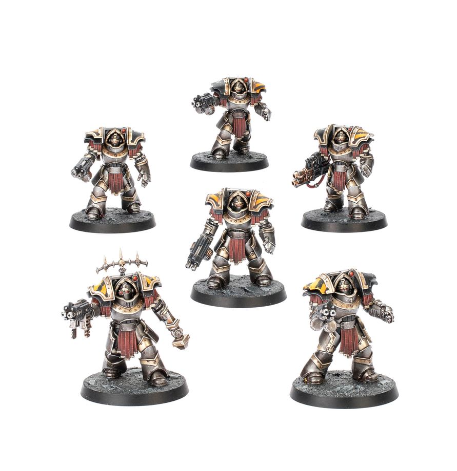 Warhammer The Horus Heresy Legiones Astartes: Cataphractii Terminators with Combi-bolters and Power Fists 31-143