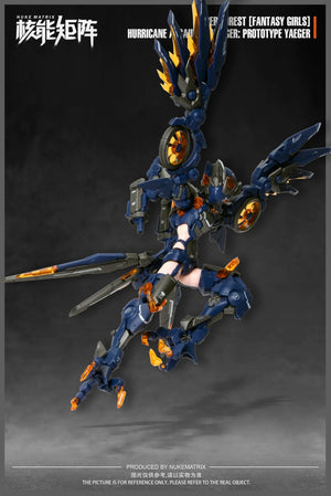 Nuke Matrix CF03 Hurricane Assault Revenger Prototype Yaeger Cyber Forest Fantasy Girls Model Kit - A-Z Toy Hobby