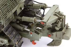 Meng SS-010 D9R Armored Bulldozer with Slat Armor 1/35 Model Kit - A-Z Toy Hobby