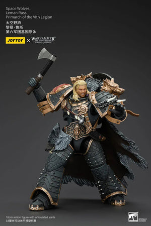 Joy Toy Warhammer Space Wolves Leman Russ Primarch of the VIth Legion 1/18 Action Figure - A-Z Toy Hobby