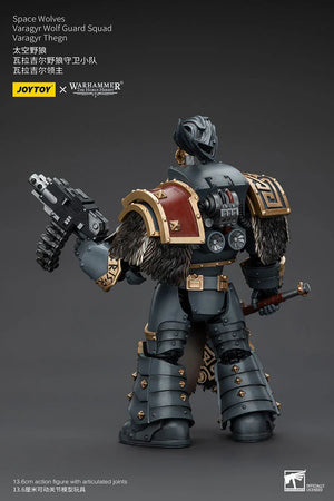 Joy Toy Warhammer Space Wolves Varagyr Thegn Varagyr Wolf Guard Squad 1/18 Action Figure - A-Z Toy Hobby