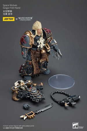 Joy Toy Warhammer Space Wolves Geigor Fell-Hand 1/18 Action Figure - A-Z Toy Hobby