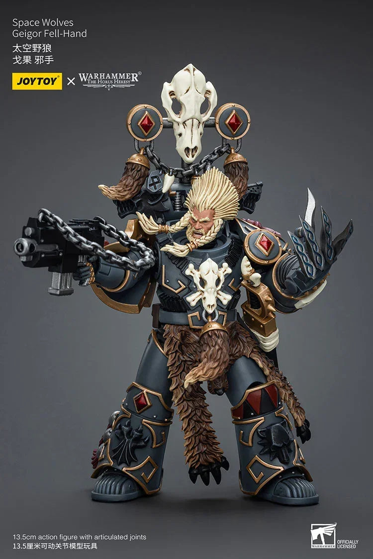Joy Toy Warhammer Space Wolves Geigor Fell-Hand 1/18 Action Figure - A-Z Toy Hobby