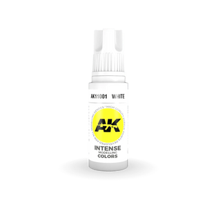 AK Interactive AK11001 3G White Acrylic Paint 17ml - A-Z Toy Hobby