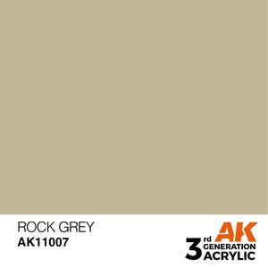 AK Interactive AK11007 3G Rock Gray Acrylic Paint 17ml - A-Z Toy Hobby
