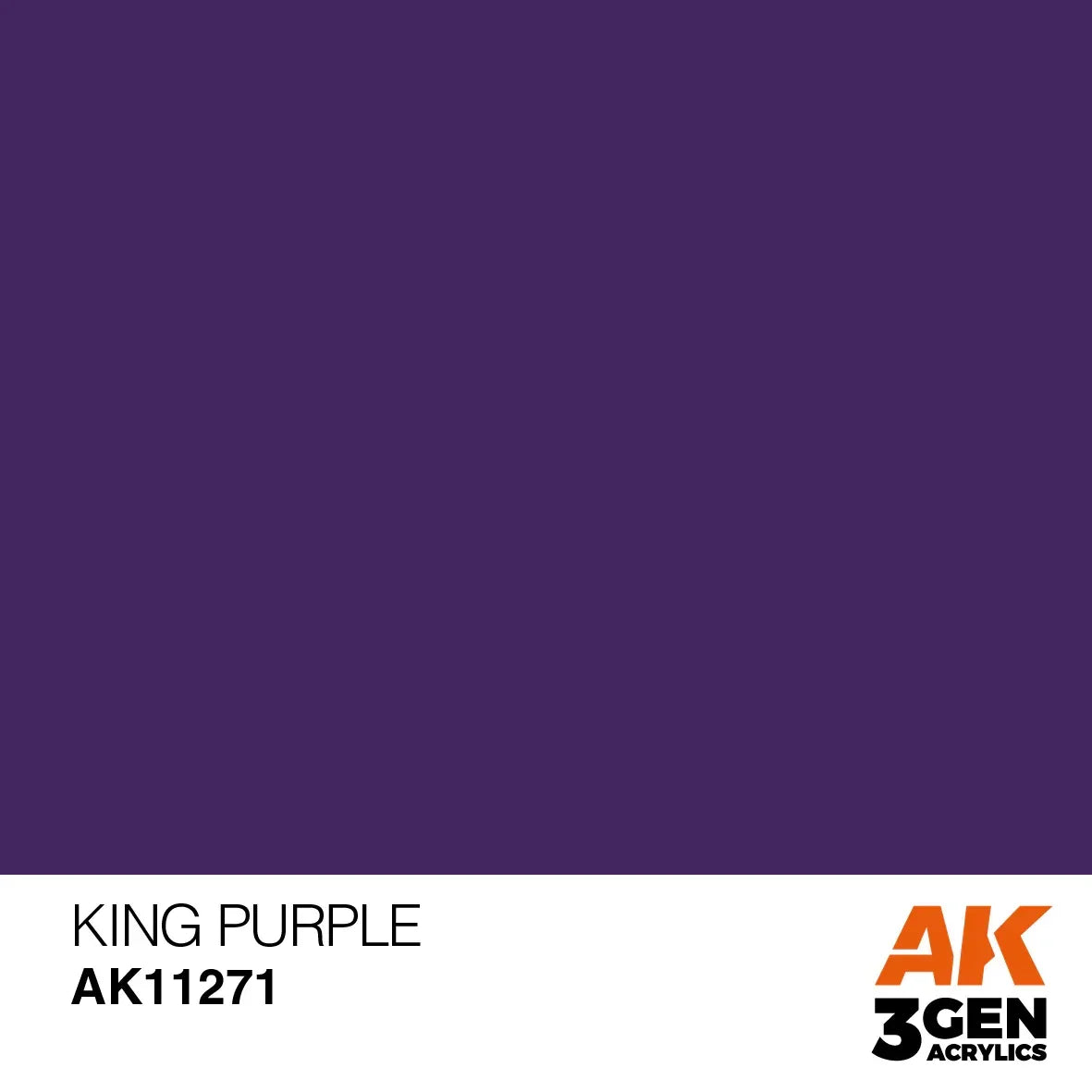 AK Interactive AK11271 3G King Purple Punch Color Paint 17ml - A-Z Toy Hobby