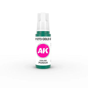 AK Interactive AK11273 3G Cold Green Punch Color Paint 17ml - A-Z Toy Hobby