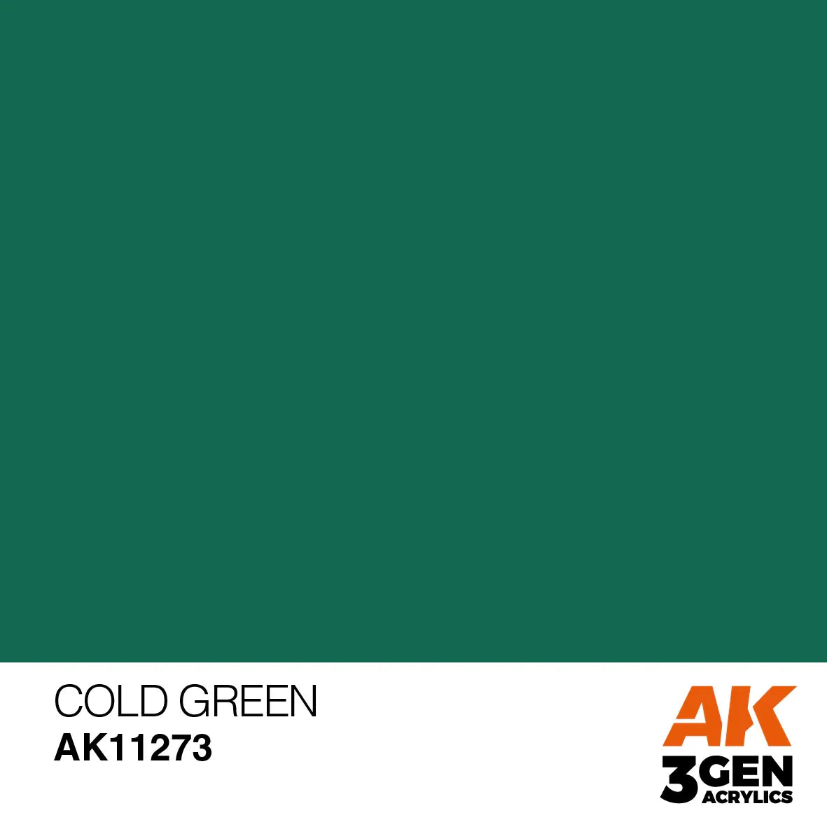 AK Interactive AK11273 3G Cold Green Punch Color Paint 17ml - A-Z Toy Hobby