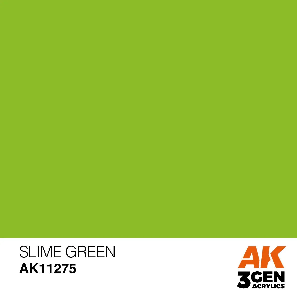 AK Interactive AK11275 3G Slime Green Punch Color Paint 17ml - A-Z Toy Hobby
