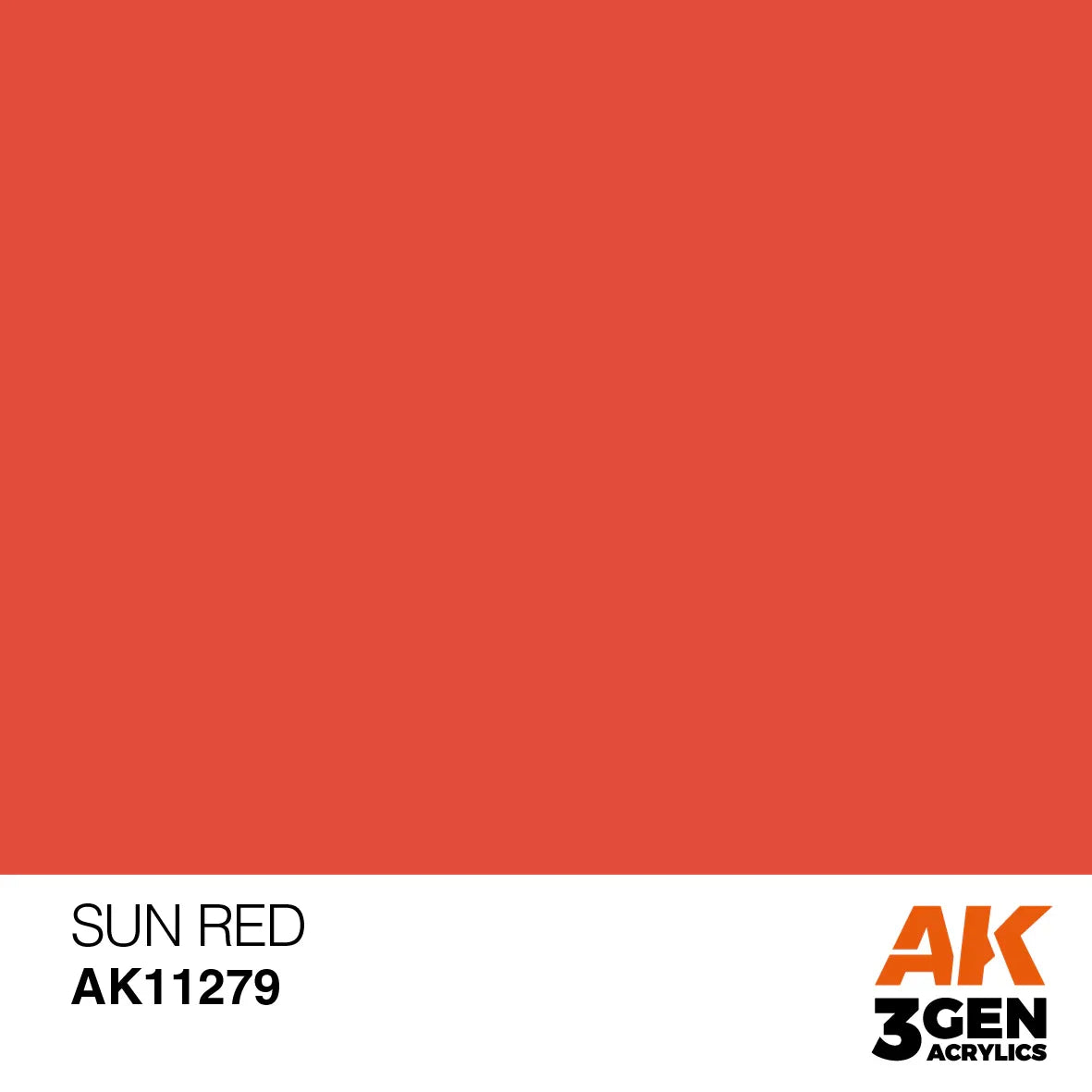 AK Interactive AK11279 3G Sun Red Punch Color Paint 17ml - A-Z Toy Hobby