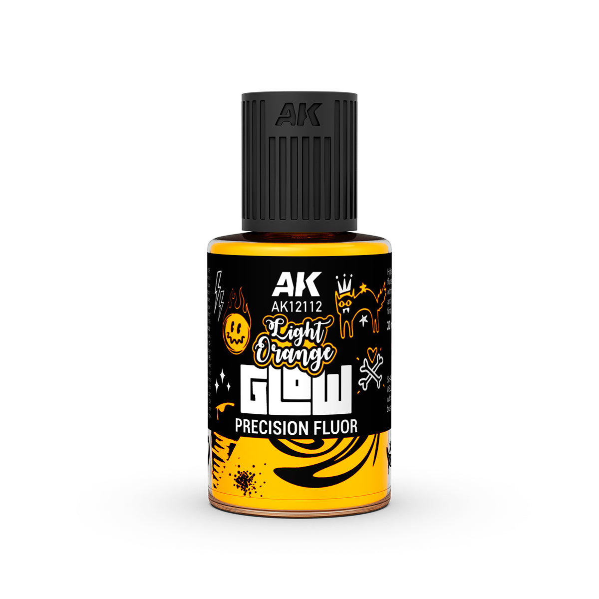 AK Interactive AK12112 Light Orange Glow Precision Fluor 30ml
