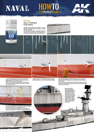 AK Interactive AK306 Weathering Salt Streaks For Ships Enamel 35ml - A-Z Toy Hobby