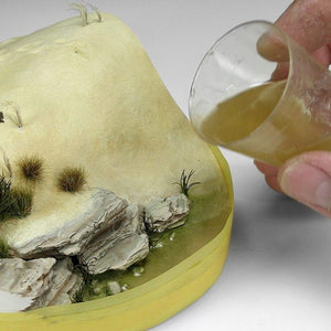 AK Interactive AK8044 Diorama Resin Water 2 Components Epoxy Resin 180ml - A-Z Toy Hobby