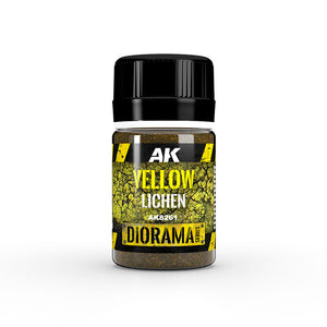 AK Interactive AK8261 Diorama Yellow Lichen 35ml - A-Z Toy Hobby