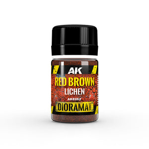AK Interactive AK8262 Diorama Red Brown Lichen 35ml - A-Z Toy Hobby