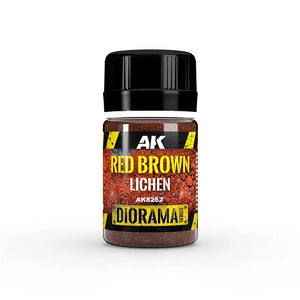 AK Interactive AK8262 Diorama Red Brown Lichen 35ml - A-Z Toy Hobby