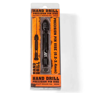AK Interactive AK9006 Hand Drill Precision Pin Vise (0.2mm - 3.4mm) - A-Z Toy Hobby