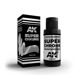 AK Interactive AK9198 Super Chrome - Thinner/Cleaner Combo Set 60ml - A-Z Toy Hobby