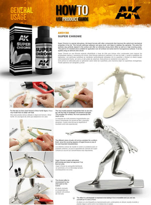 AK Interactive AK9198 Super Chrome 60ml - A-Z Toy Hobby