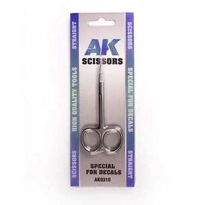 AK Interactive AK9310 Scissors Straight (Special Decals and Paper) - A-Z Toy Hobby