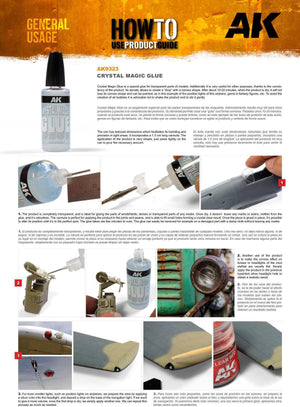 AK Interactive AK9323 Crystal Magic Glue 30ml - A-Z Toy Hobby