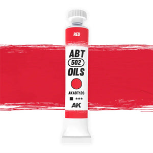 AK Interactive AKABT120 Red ABT 502 Oils - A-Z Toy Hobby