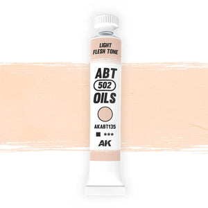 AK Interactive AKABT135 Light Flesh Tone ABT 502 Oils - A-Z Toy Hobby