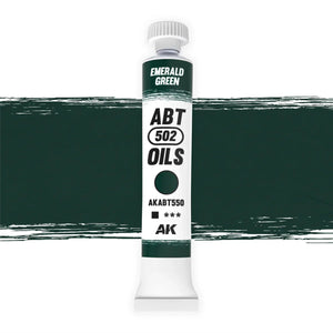 AK Interactive AKABT550 Emerald Green ABT 502 Oils - A-Z Toy Hobby