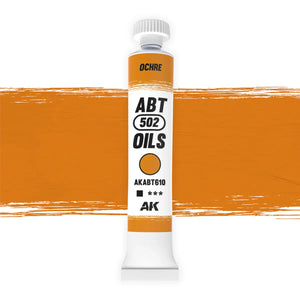 AK Interactive AKABT610 Ochre ABT 502 Oils - A-Z Toy Hobby