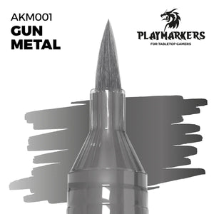 AK Interactive AKM001 Playmarkers Gun Metal - A-Z Toy Hobby
