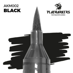 AK Interactive AKM002 Playmarkers Black - A-Z Toy Hobby