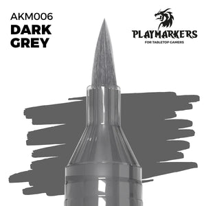 AK Interactive AKM006 Playmarkers Dark Gray - A-Z Toy Hobby