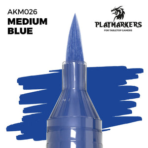 AK Interactive AKM026 Playmarkers Medium Blue - A-Z Toy Hobby
