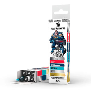 AK Interactive AKM106 Playmarkers Set - Space Knight (6pcs) - A-Z Toy Hobby