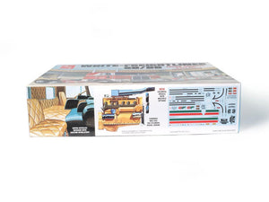 AMT White Freightliner 2 In 1 SD/DD Cabover Tractor 1/25 Model Kit - A-Z Toy Hobby