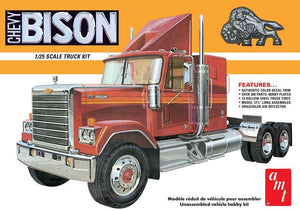 AMT Chevrolet Bison Conventional Tractor 1/25 Model Kit - A-Z Toy Hobby