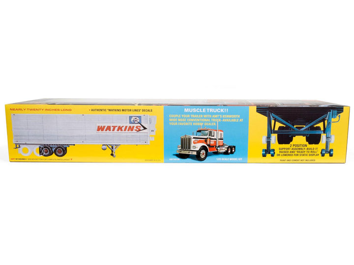 AMT Fruehauf 40' Reefer Trailer Watkins 1/25 Model Kit - A-Z Toy Hobby