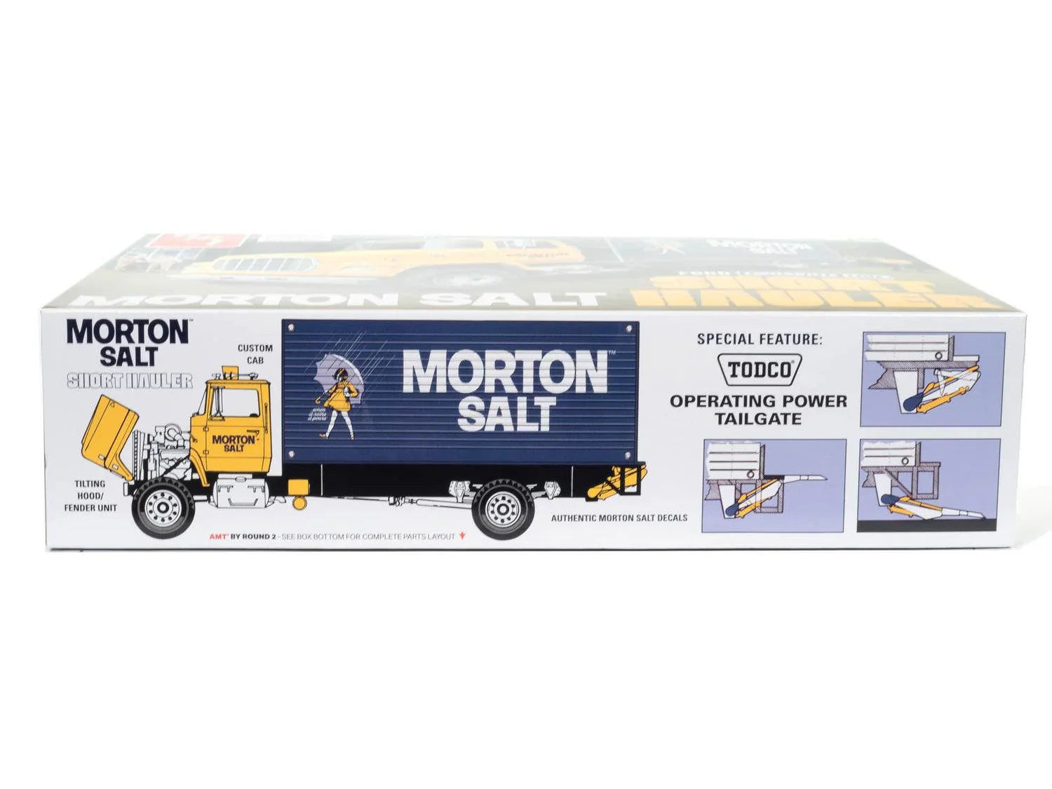 AMT Ford Louisville Short Hauler Morton Salt 1/25 Model Kit - A-Z Toy Hobby