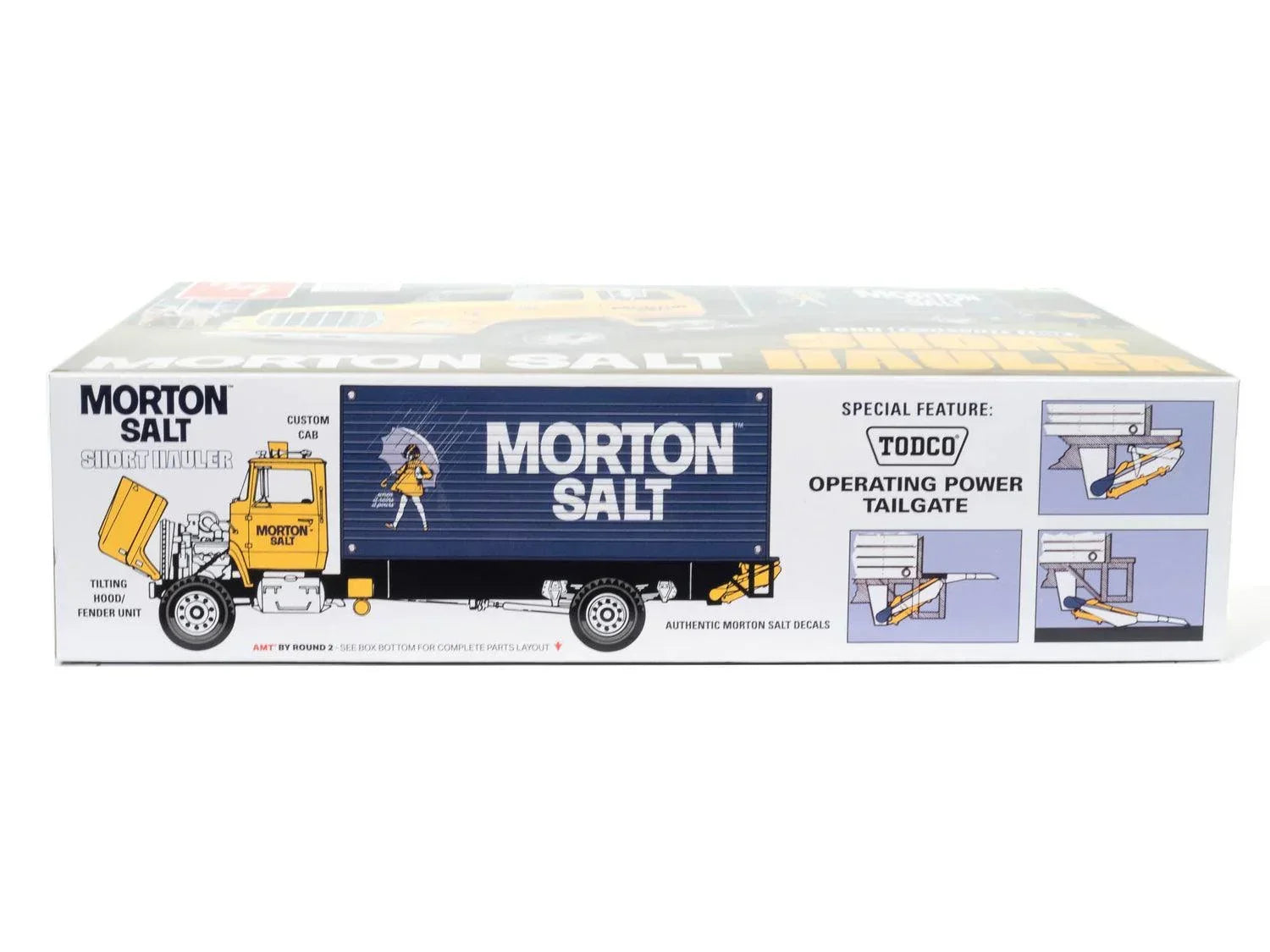 AMT Ford Louisville Short Hauler Morton Salt 1/25 Model Kit - A-Z Toy Hobby