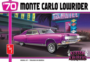 AMT 1458 1970 Chevy Monte Carlo Lowrider 1/25 Model Kit - A-Z Toy Hobby