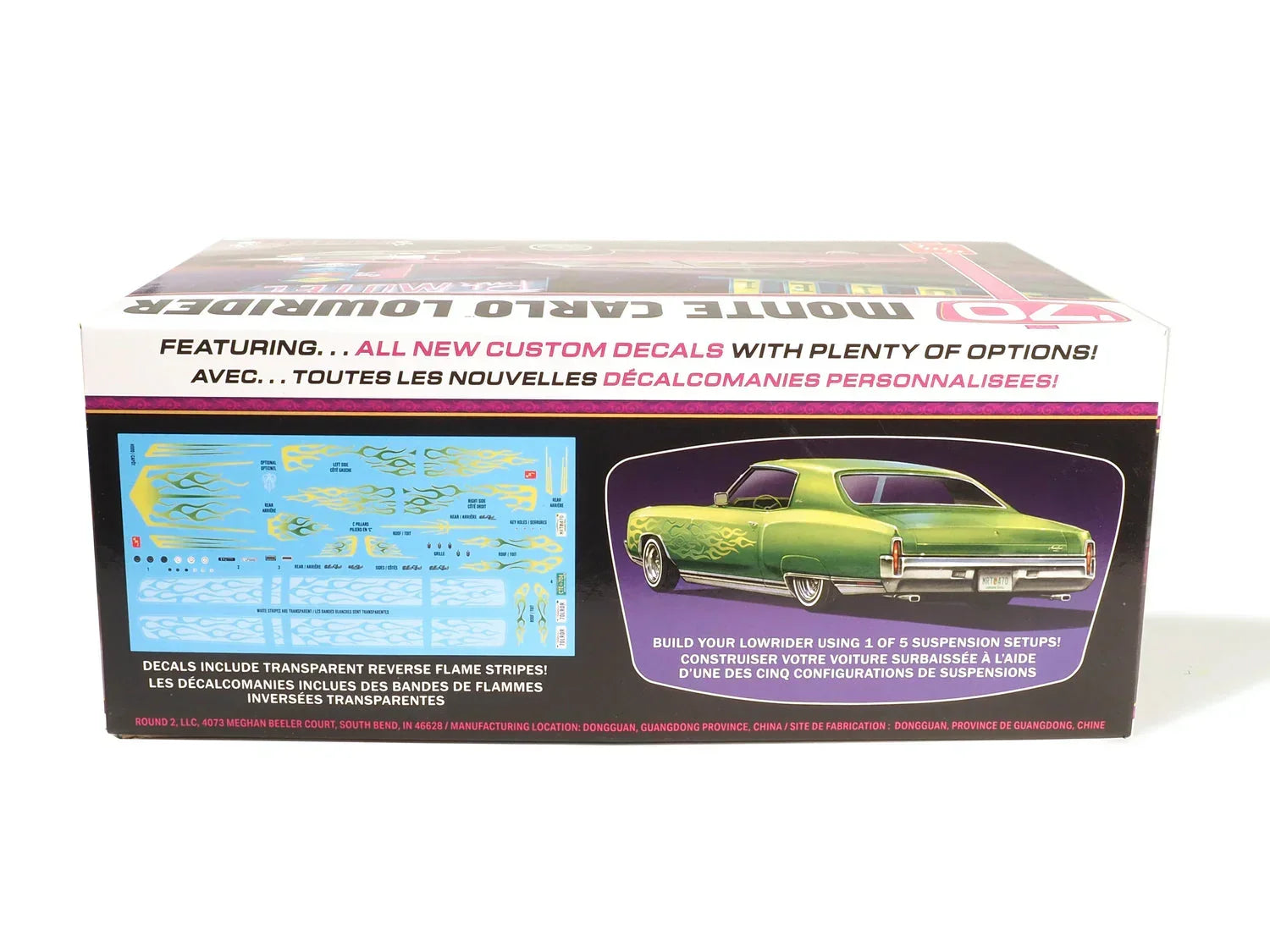 AMT 1458 1970 Chevy Monte Carlo Lowrider 1/25 Model Kit - A-Z Toy Hobby