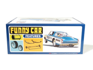 AMT 1464 1966 Plymouth Barracuda Funny Car Hemi Hustler 1/25 Model Kit - A-Z Toy Hobby