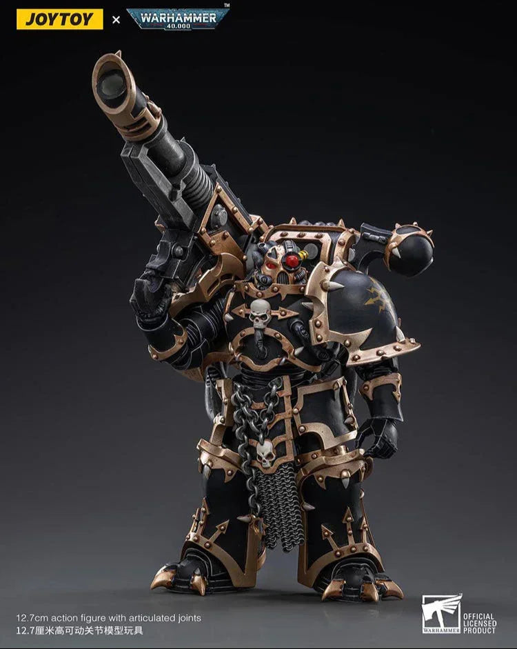 Joy Toy Warhammer 40K Black Legion Havocs Marine 02 1/18 Action Figure - A-Z Toy Hobby