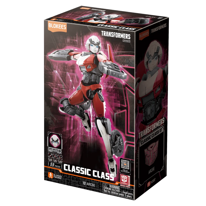 Transformers 07 Arcee Classic Class Model Kit - Blokees