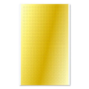 HIQParts Circular Metallic Stickers - A-Z Toy Hobby