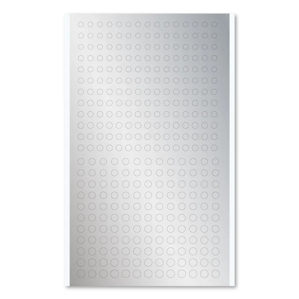 HIQParts Circular Metallic Stickers - A-Z Toy Hobby